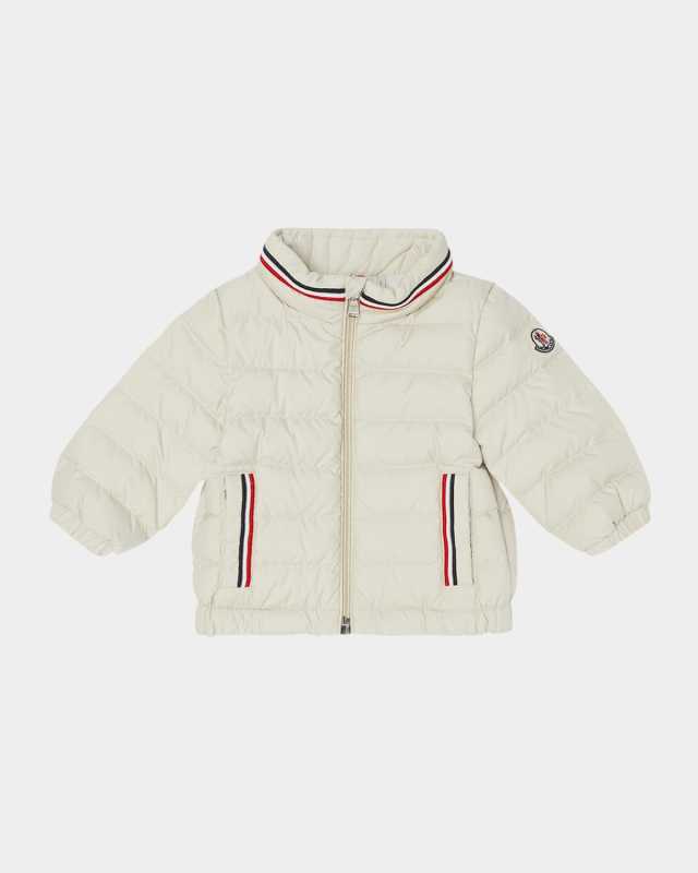 Boy's Jerry Quilted Down Jacket, Size 6M-3